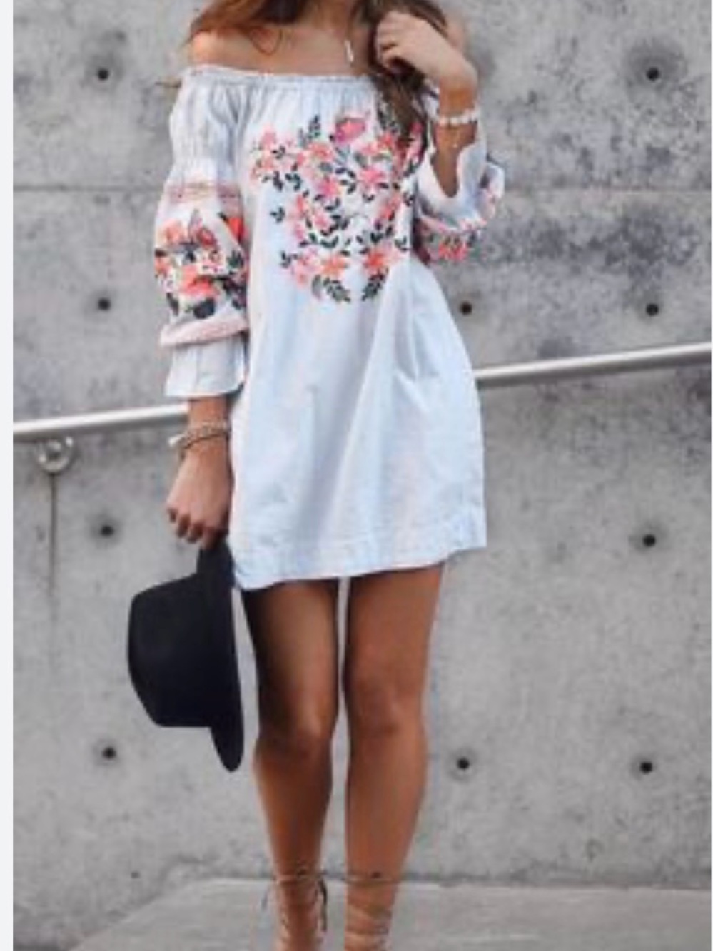 Free People Fleur Du Jour Mini Dress